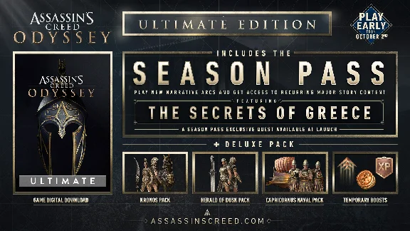 Assassin´s Creed Odyssey - Ultimate Edition Steam Gift