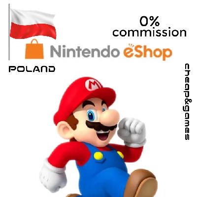 🔥 Top-up card 🍄 Nintendo eShop 💎 Poland PLN PL