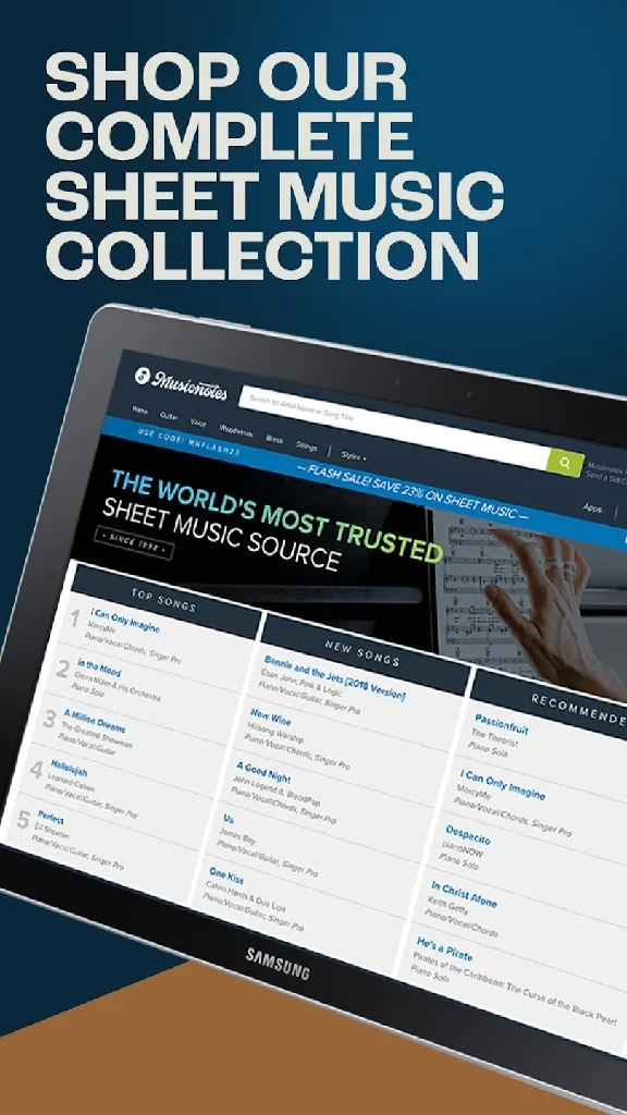 Musicnotes Pro | 12 months to your account