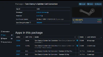 Splinter Cell Conviction Standart (Steam Gift RegFree)