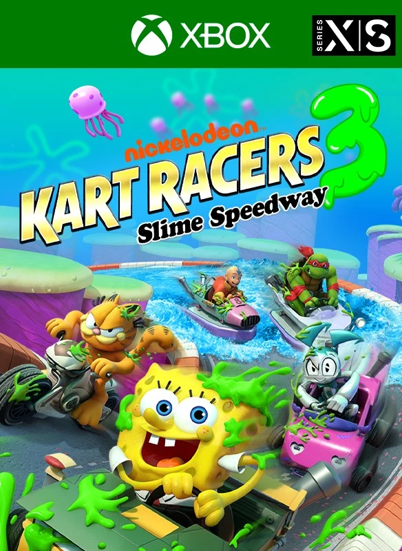 NICKELODEON KART RACERS 3: SLIME SPEEDWAY🔑XBOX ONE/X|S