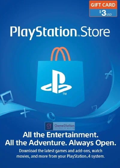 🔶PSN 3 USD $ USA [Официальный Ключ] Пополнение