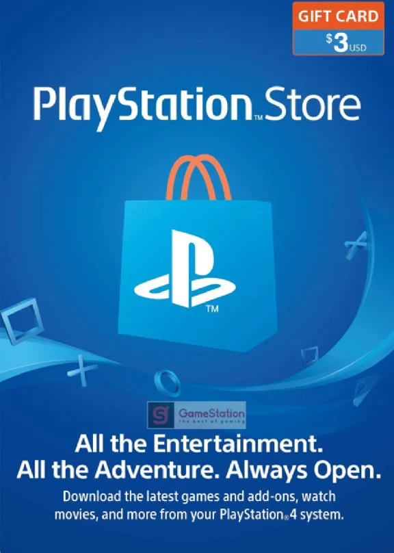 🔶PSN 3 USD $ USA [Официальный Ключ] Пополнение
