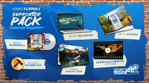 House Flipper 2 - Digital Deluxe Edition DLC Steam Gift