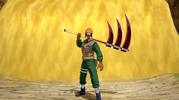 NTBSS Special Ninjutsu Magnet Style Gold Dust Great Bur