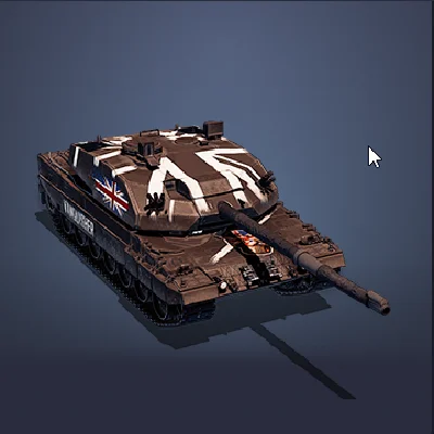 Танк ОБТ 8-го уровня Vickers mk.7