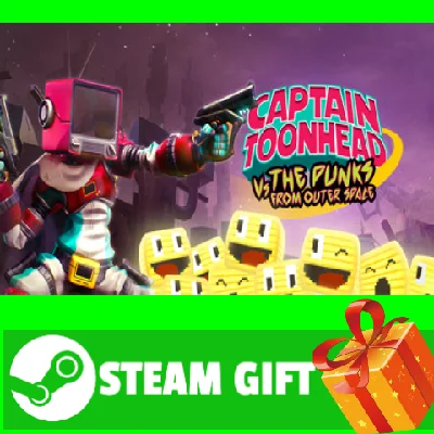 ⭐️ Captain ToonHead vs The Punks from Outer Space STEAM