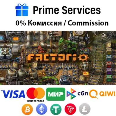 🌀Factorio STEAM🎁🚀AUTO •RU/UAH 💳0%