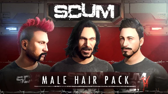SCUM Man Hair Deluxe 1 (Steam Gift RU)