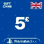 ⭐️PSN  Top Up Card UK 5 GBP UK