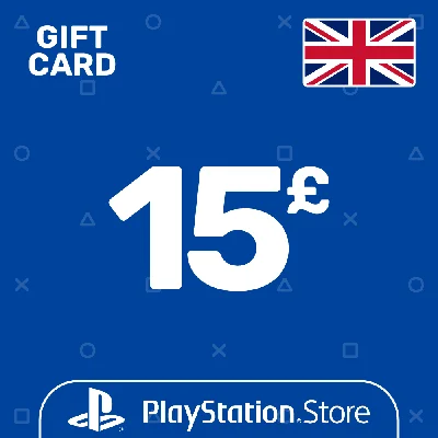 ⭐️PSN  Top Up Card UK 15 GBP UK