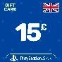 ⭐️PSN  Top Up Card UK 15 GBP UK
