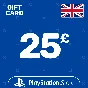 ⭐️PSN Top Up Card UK 25 GBP UK