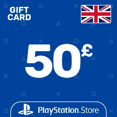 ⭐️PSN  Top Up Card UK 50 GBP UK