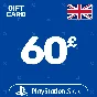 ⭐️PSN  Top Up Card UK 60 GBP UK