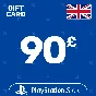 ⭐️PSN Top Up Card UK 90 GBP UK