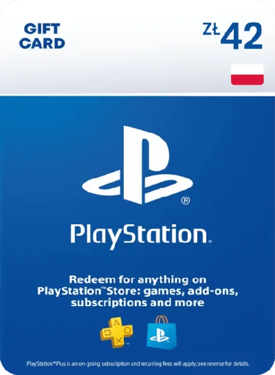 🔶PSN 42 Злотых Польша PLN [Карта Оплаты] Официально
