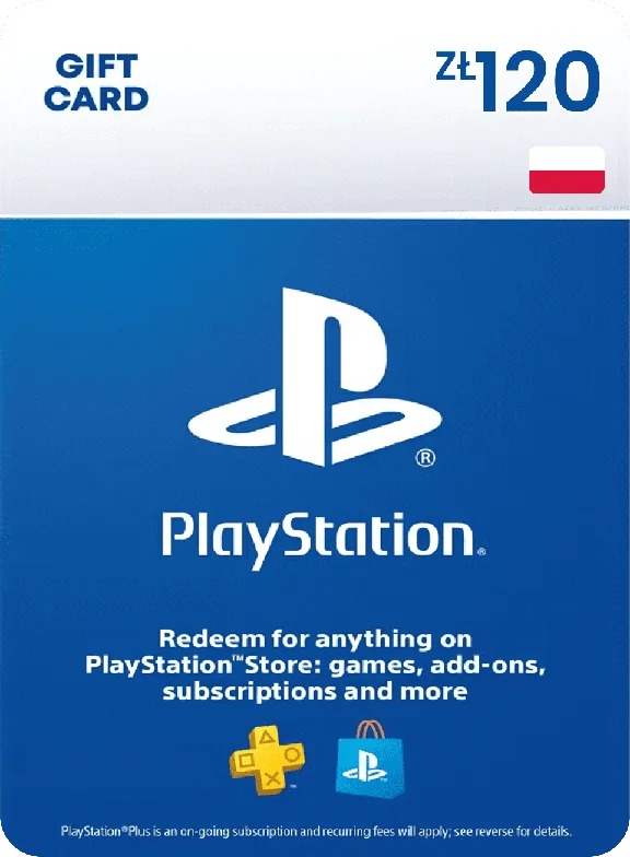 🔶PSN 120 PLN Poland PLN [Payment Card] Official
