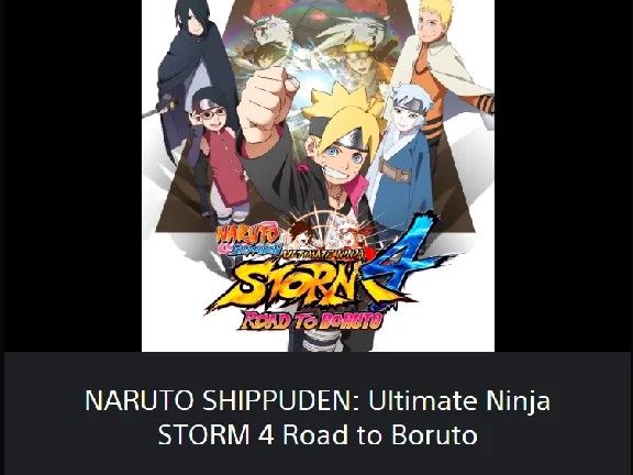 💥NARUTO SHIPPUDEN: Ultimate Ninja STORM 4🔵PS4/PS5🔴ТR