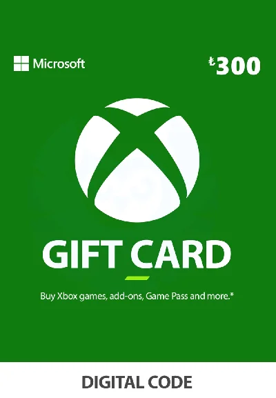 XBOX GIFT CARD - 300₺ TRY TL LIRA (TURKEY) 🇹🇷🔥TR TUR
