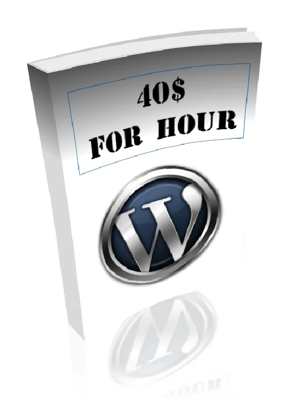 Course: "1200 rubles per hour for the installation of WordPress»