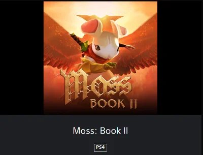 💥Moss: Book II 🔵 PS4/PS5 🔴ТR🔴