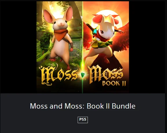 💥Moss: Book II 🔵 PS4/PS5 🔴ТR🔴