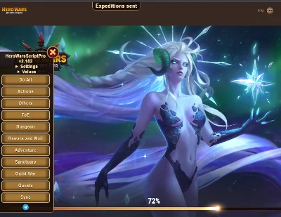 [EN] Hero Wars Script Pro (with Auto Combat function)