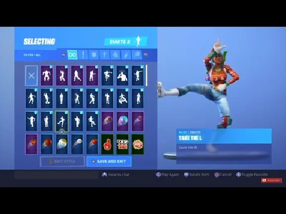 FORTNITE🎮OG SEASON 3 ACCOUNT |TAKE THE L EMOTE|