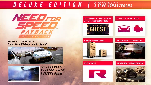 Need for Speed Payback - Deluxe Edition (Steam Gift RU)