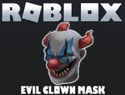 🔑KEY★Prime Gaming🟪Evil Clown Mask★Roblox