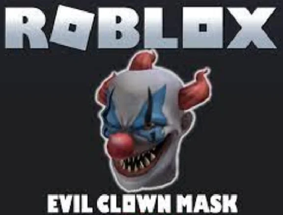 🔑KEY★Prime Gaming🟪Evil Clown Mask★Roblox