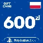 ⭐️PSN Top Up Card 600 PLN Poland