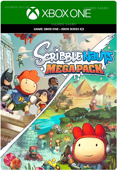 ✅❤️SCRIBBLENAUTS MEGA PACK❤️XBOX ONE|XS🔑KEY✅