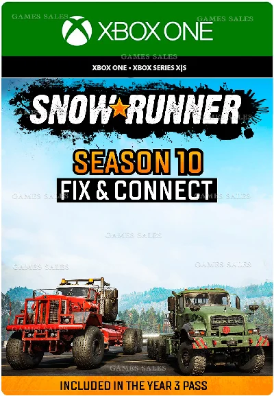 ✅❤️SNOWRUNNER - SEASON 10: FIX & CONNECT❤️XBOX🔑KEY