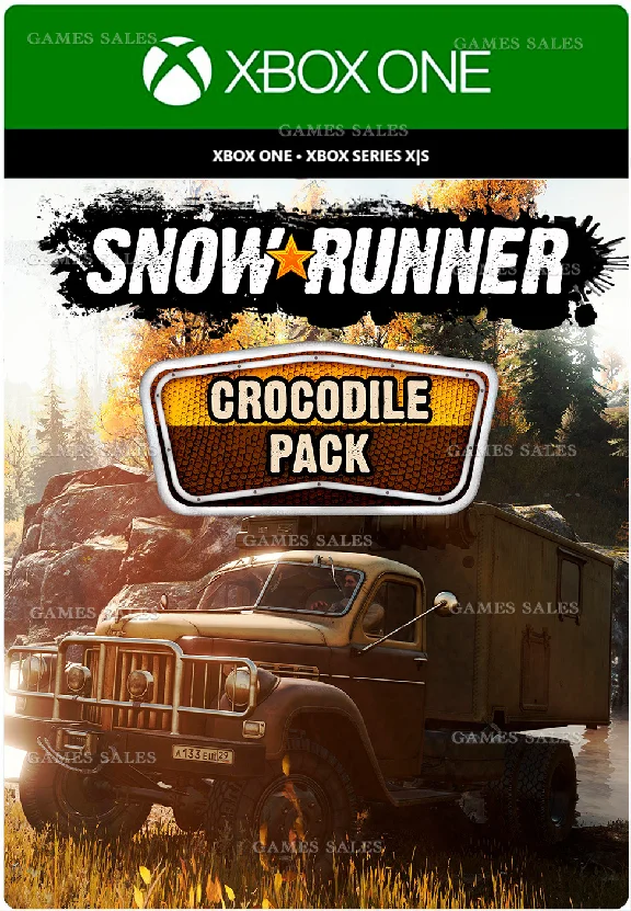 ✅❤️SNOWRUNNER - CROCODILE PACK❤️XBOX ONE|XS🔑KEY✅