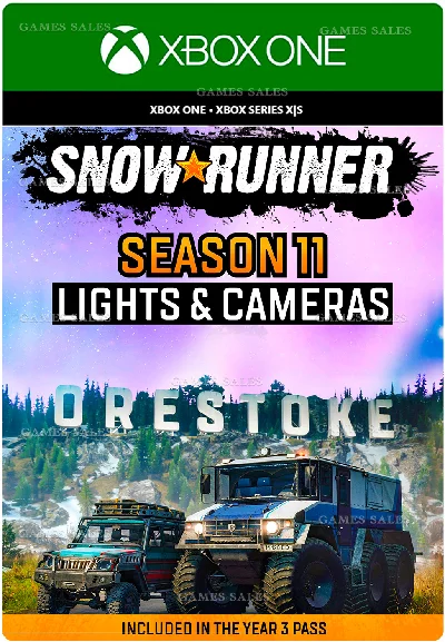 ✅❤️SNOWRUNNER - SEASON 11: LIGHTS & CAMERAS❤️XBOX🔑