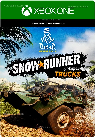 ✅❤️DAKAR DESERT RALLY - SNOWRUNNER TRUCKS PACK❤️XBOX🔑