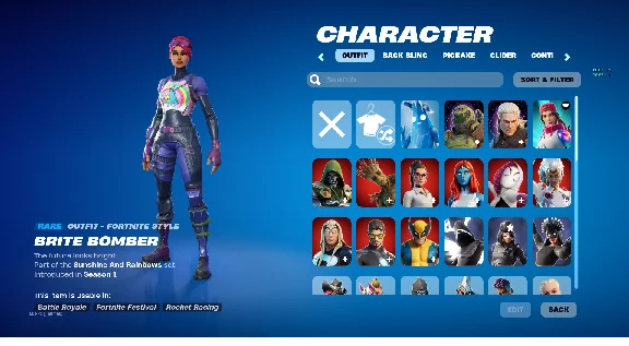 FORTNITE🎮64+ SKINS ACCOUNT |LOSERFRUIT DRIFT| + MAIL