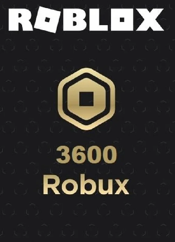 ✅🔑CODE for 3600 Robux🪙Roblox Gift Card(all countries)