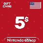 ⭐️Nintendo eShop 5$ (USD) США