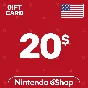 ⭐️Nintendo eShop 20$ (USD) USA