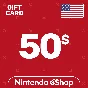 ⭐️Nintendo eShop 50$ (USD) США