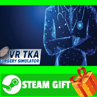 ⭐️ Total Knee Replacement Training Simulation STEAM GIF