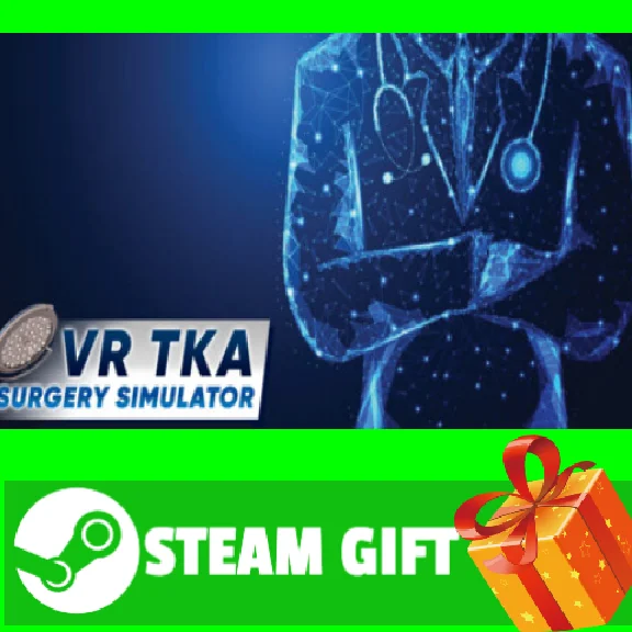 ⭐️ Total Knee Replacement Training Simulation STEAM GIF