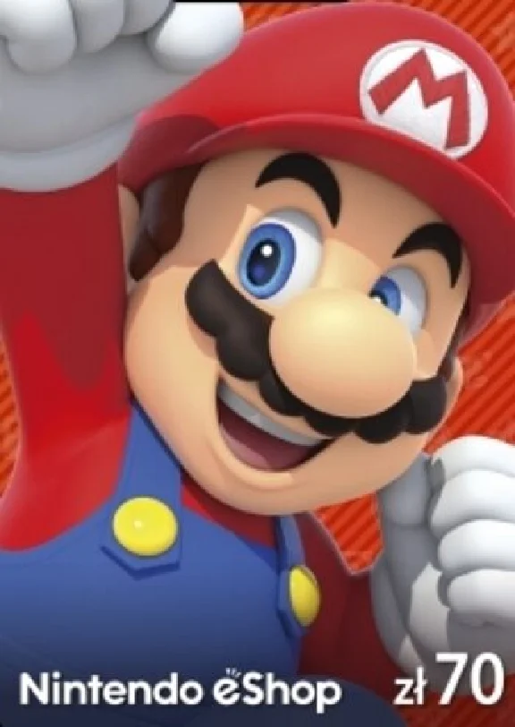 🍄Нинтендо пополнение eShop Card 70 PLN Key Польша🍄