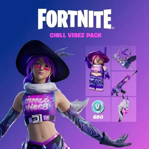 💥 Fortnite - Chill Vibez Pack + 600 VB 💥 XBOX🔑KEY🔑