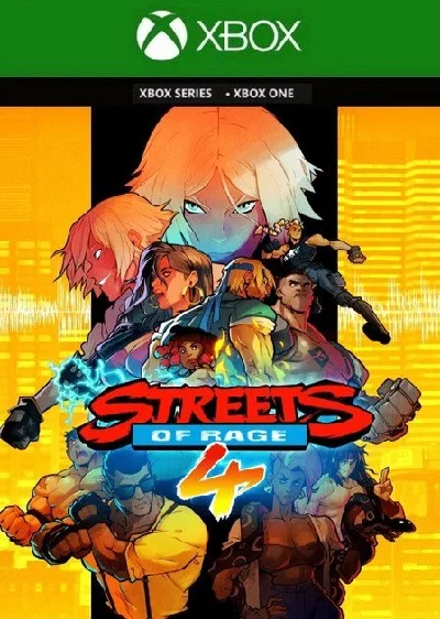 STREETS OF RAGE 4 XBOX ONE & SERIES X|S & WIN10,11 KEY