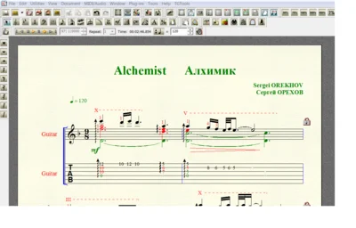 ALCHEMIST by Orekhov for 6-string guitar