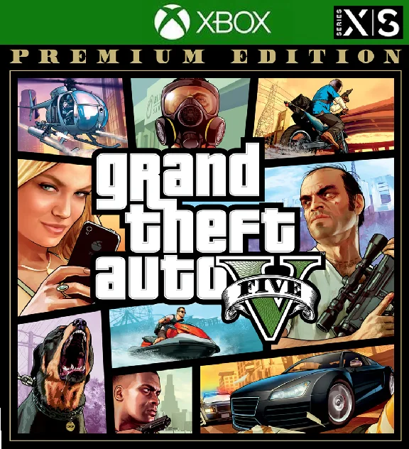 GRAND THEFT AUTO V PREMIUM GTA 5 XBOX🟢ONE|SERIES KEY🔑